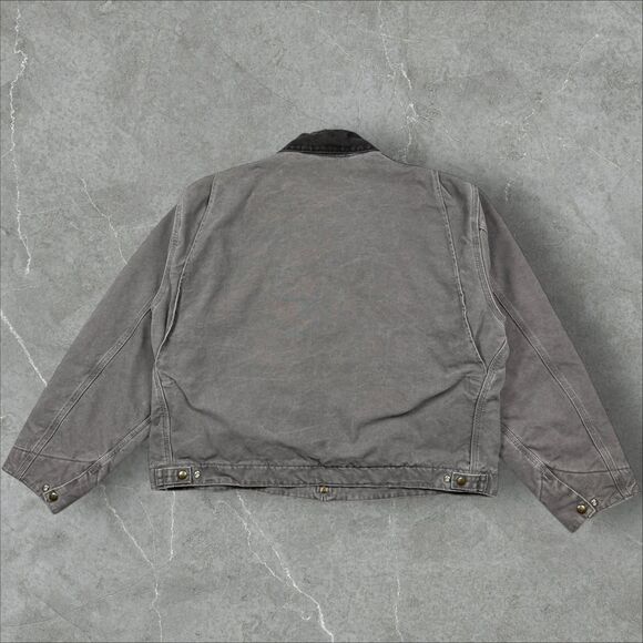 Vintage Carhartt Detroit Blanket Lined Work Jacket J97 MTL Duck Canvas USA - 2XL - Picture 7 of 8